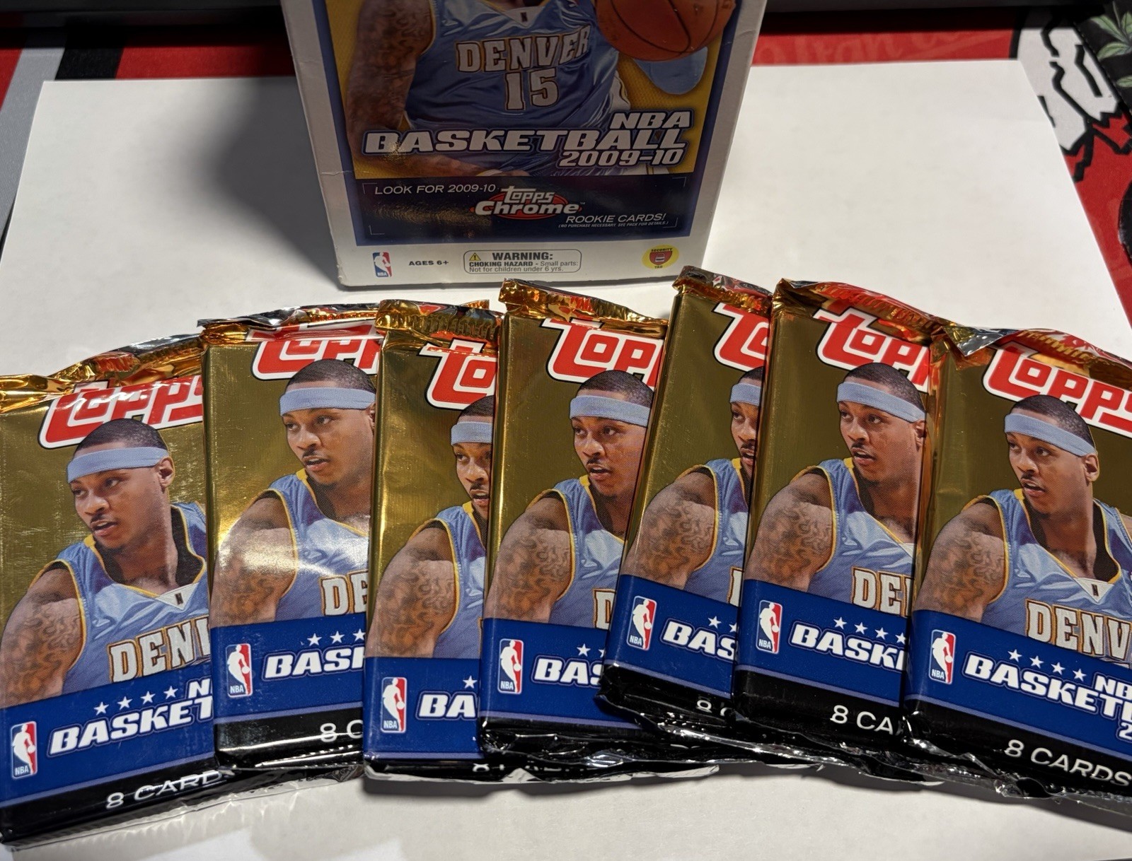 2009-10 TOPPS BASKETBALL CARD PACK W/CHROME CARDS CURRY CHROME REFRACTOR ROOKIE? 2009-10 TOPPS BASKETBALL CARD PACK W/CHROME CARDS CURRY CHROME REFRACTOR ROOKIE?