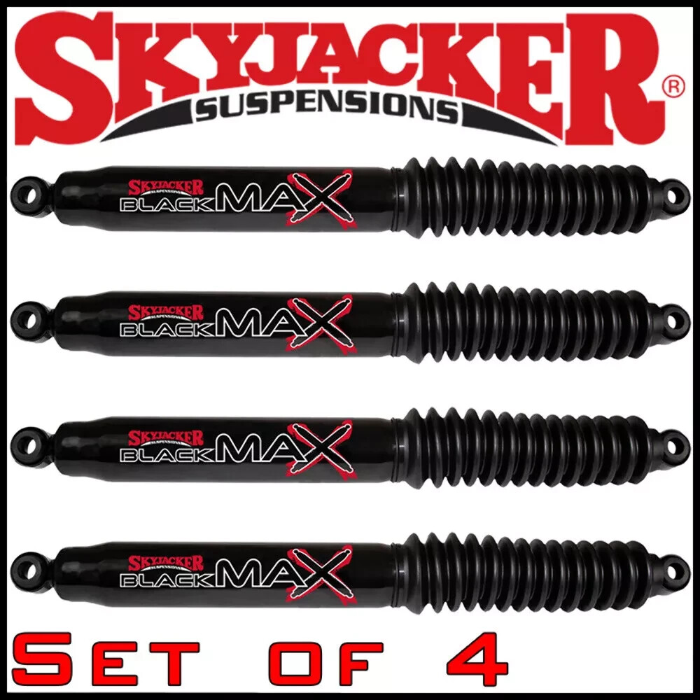 Skyjacker Black MAX Shock Set 1999-2004 Ford F250 F350 Super Duty 4WD 0