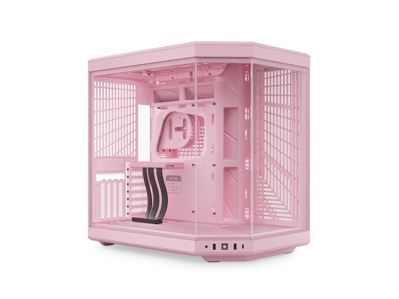 HYTE CS-HYTE-Y70-SM Strawberry Milk ABS / Steel / Tempered Glass Dual Chamber