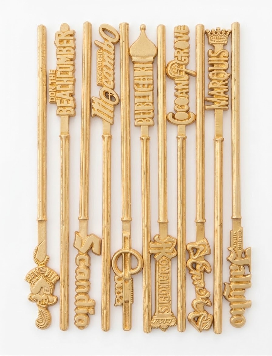 Swizzle Sticks collection of rare Hollywood restaurants