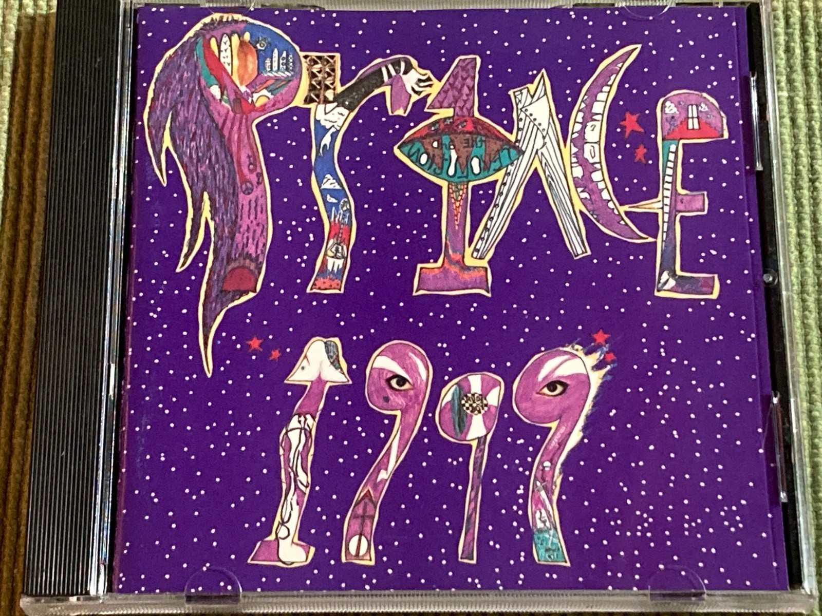 PRINCE 1999 10 TRACK CD w/1999, DELIRIOUS & LITTLE RED CORVETTE 