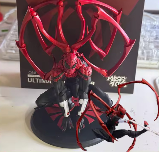 Superior Spider Man Kaine Peter Parker Messtoys Action Figure Model Gift