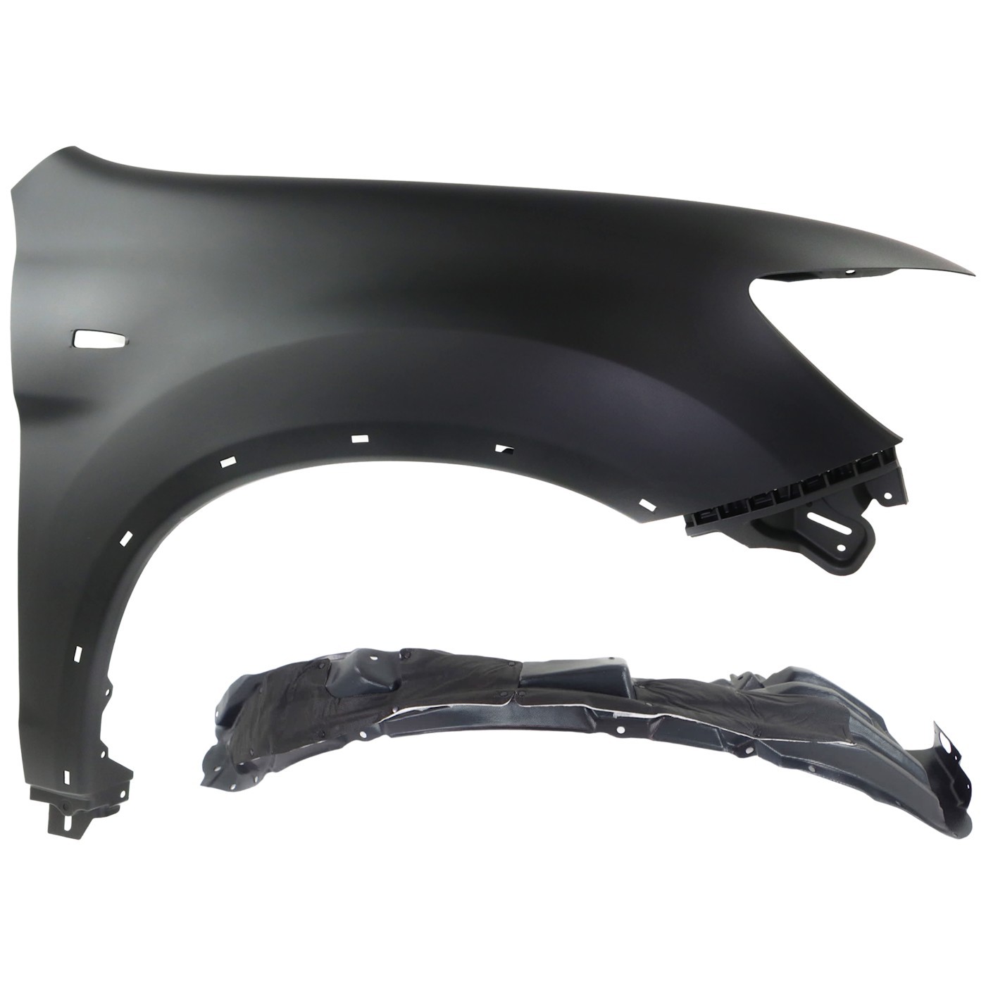Fender Front Passenger Right Side Plastic for Mitsubishi RVR Outlander Sport