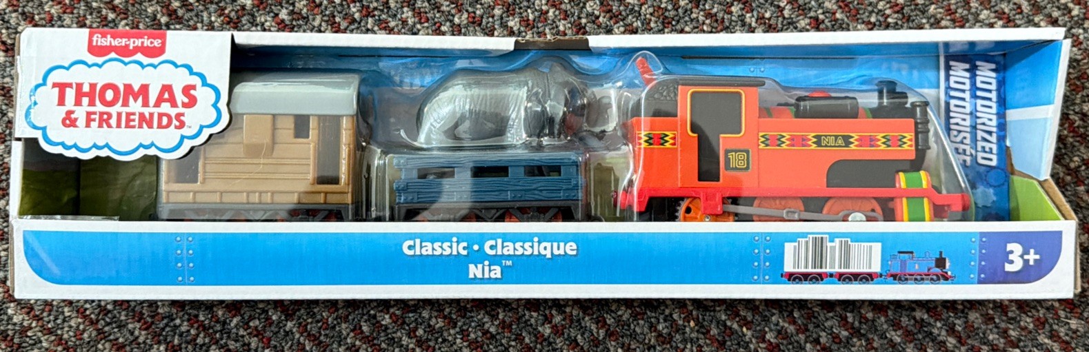 Thomas and Friends 80th Anniversary Classic Nia  Motorized Engine NEW