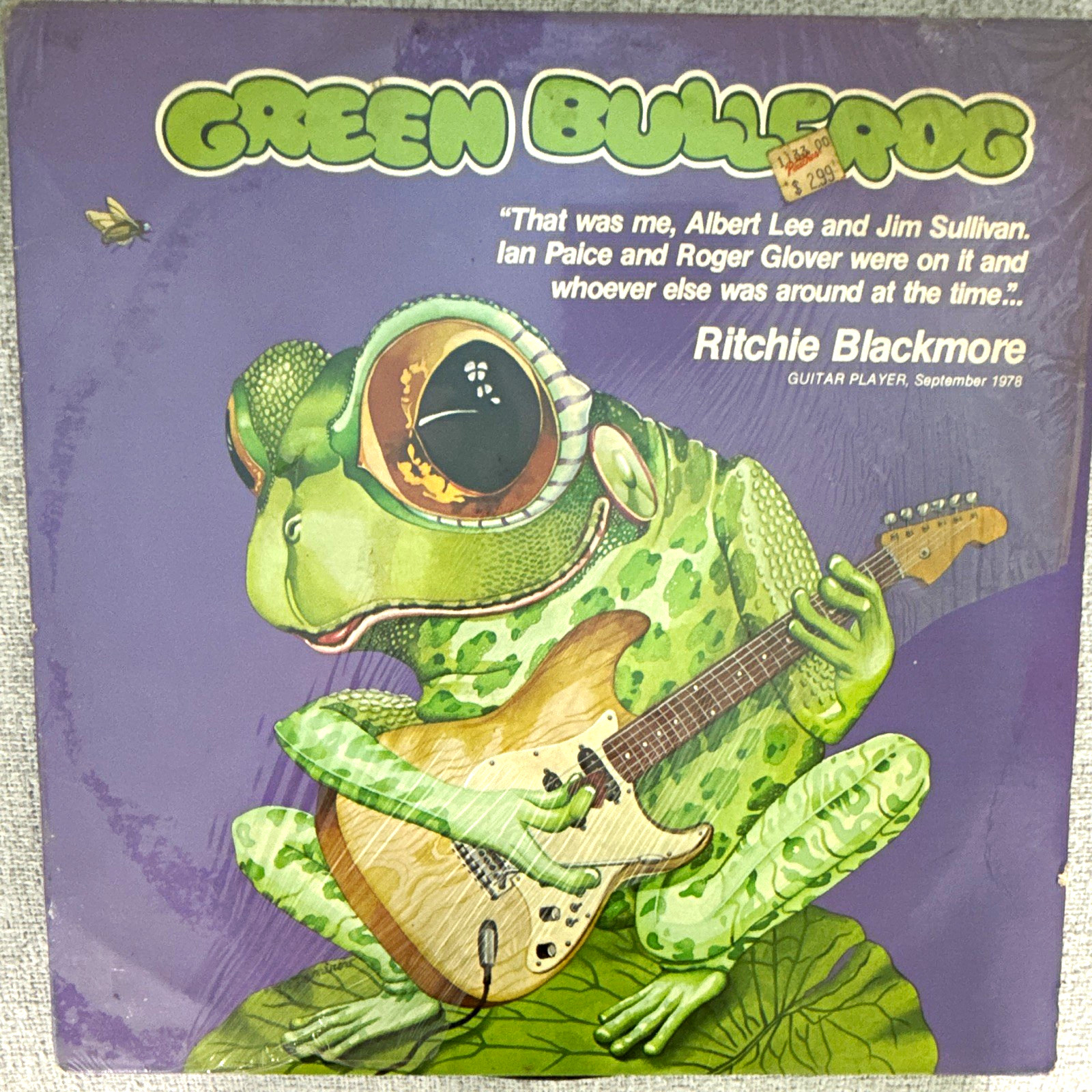 GREEN BULLFROG Natural Magic LP 1980 ECY-16 Ritchie Blackmore Deep Purple EX GREEN BULLFROG Natural Magic LP 1980 ECY-16 Ritchie Blackmore Deep Purple EX