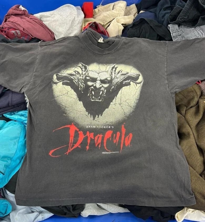 Vtg Rare 1992 Bram Stoker's Dracula T Shirt charcoal tee Unisex tee S-5XL