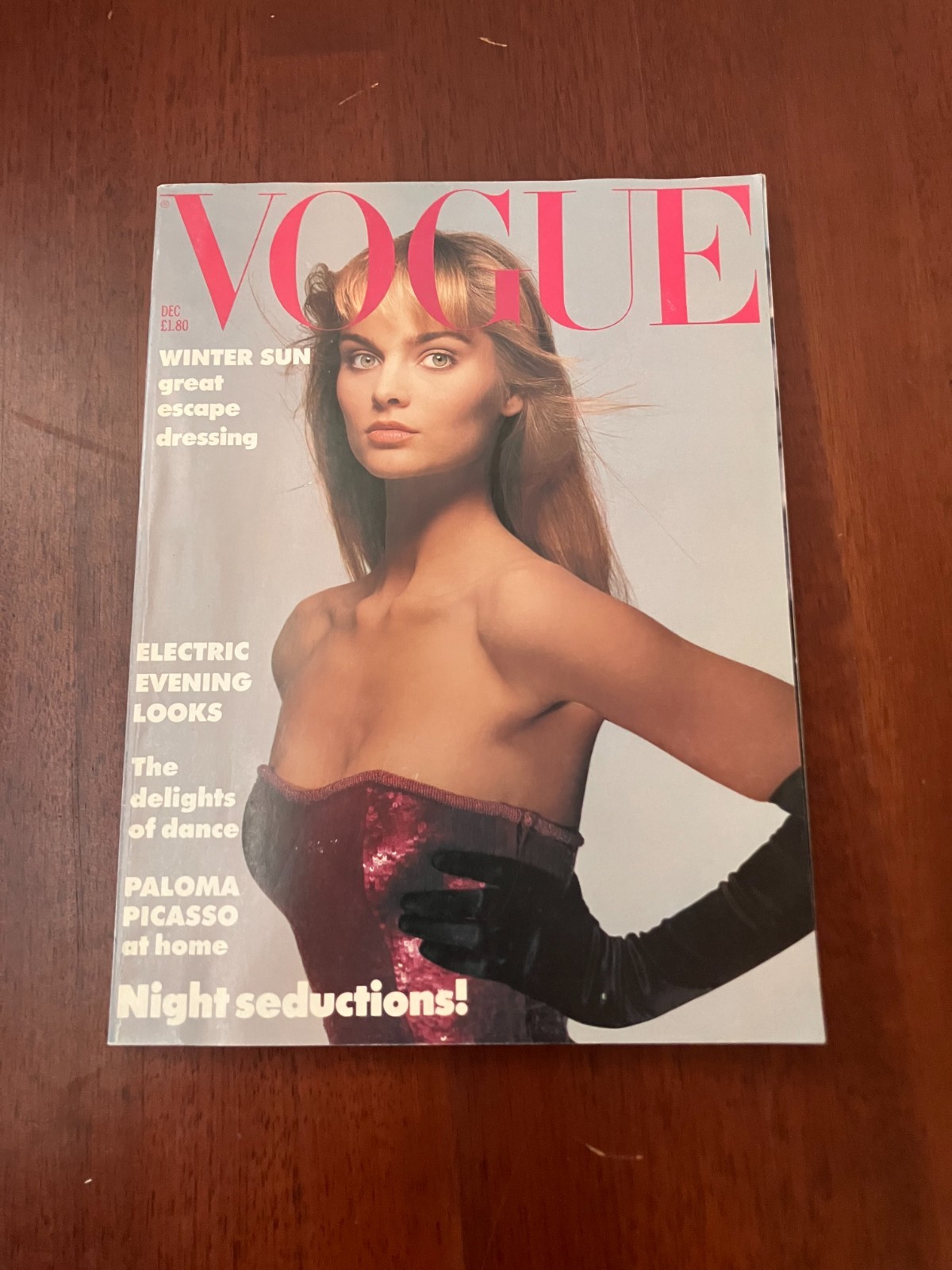 British Vogue December 1986 Christy Turlington Tatjana Patitz Yasmin Le Bon British Vogue December 1986 Christy Turlington Tatjana Patitz Yasmin Le Bon