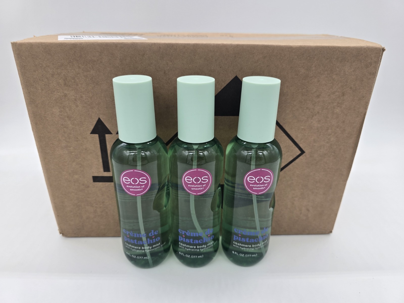 EOS Creme De Pistachio Cashmere Body Mist Spray 6oz (CASE OF 18) EOS Creme De Pistachio Cashmere Body Mist Spray 6oz (CASE OF 18)