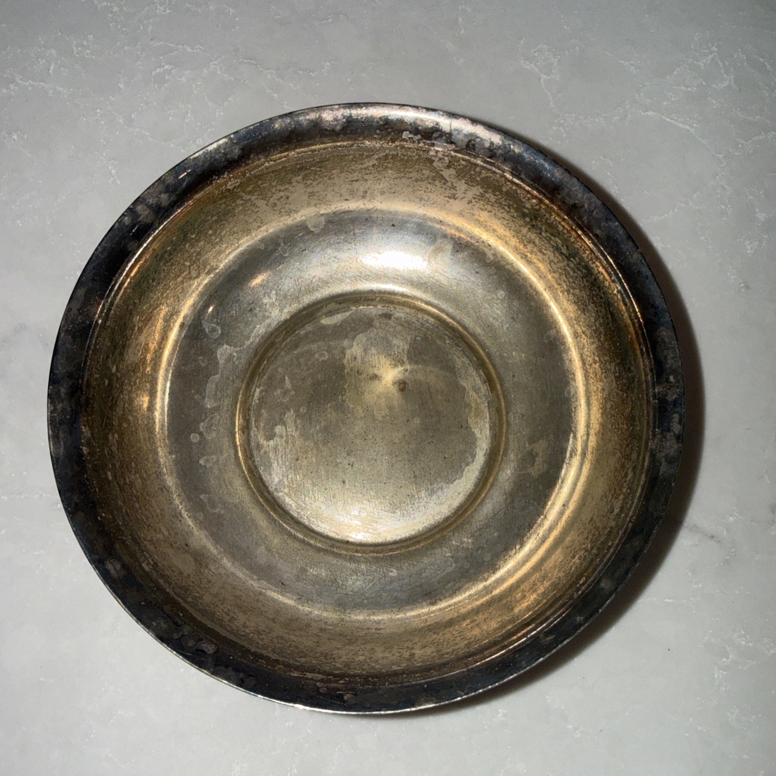 Vintage Victor S. Co Silver Plated Chalice Pedestal Bowl # R0210 Vintage Victor S. Co Silver Plated Chalice Pedestal Bowl # R0210