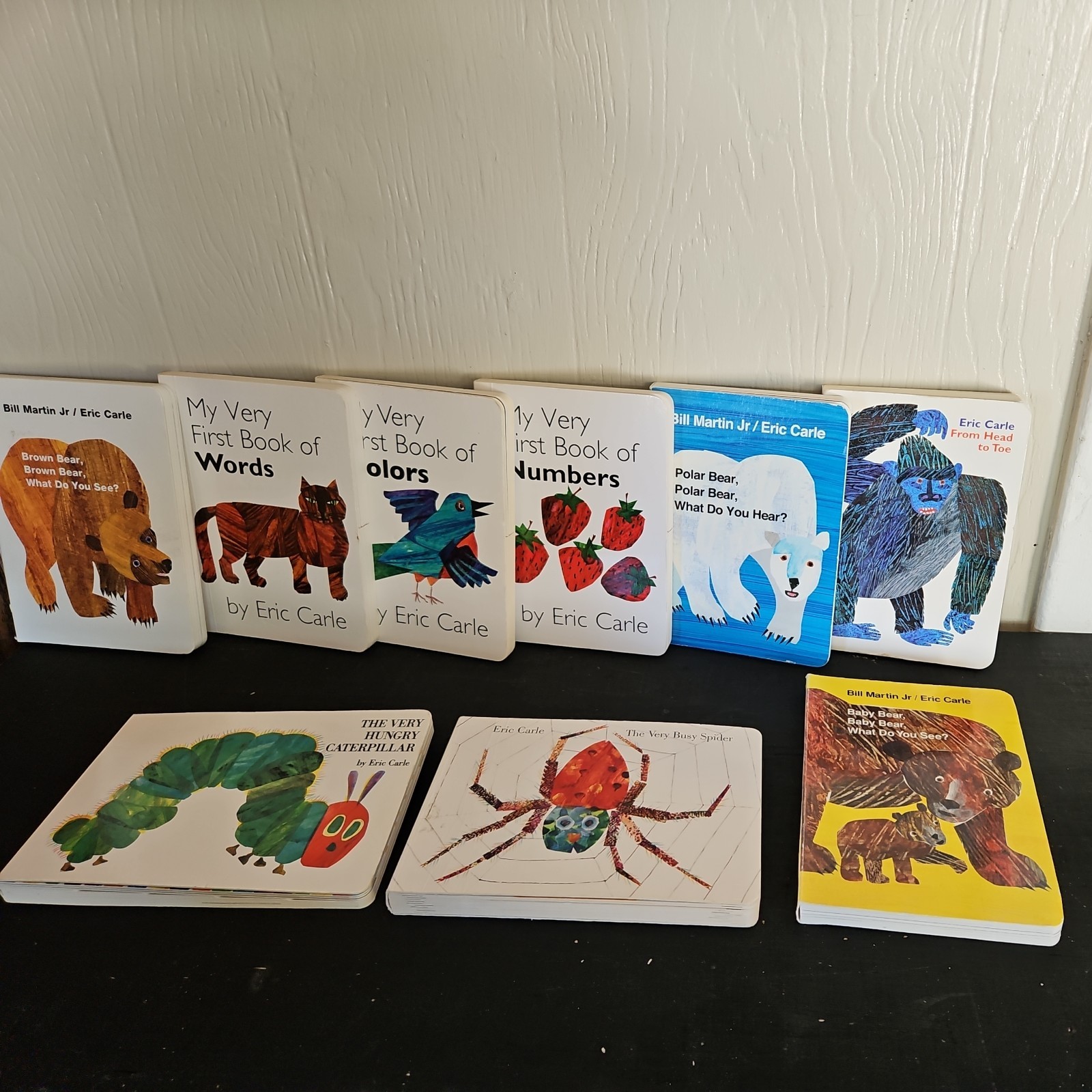 Lot of 9 Eric Carle Board Books for Children's/ Kids/ Toddler *Random Mix* Lot of 9 Eric Carle Board Books for Children's/ Kids/ Toddler *Random Mix*