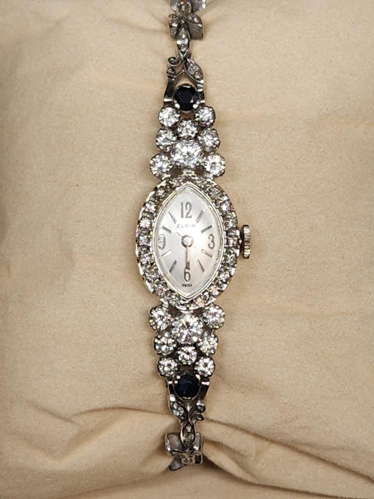 Elgin Vintage Ladies Dainty 14K w/g 6g 17 jewels (DJ1042738)