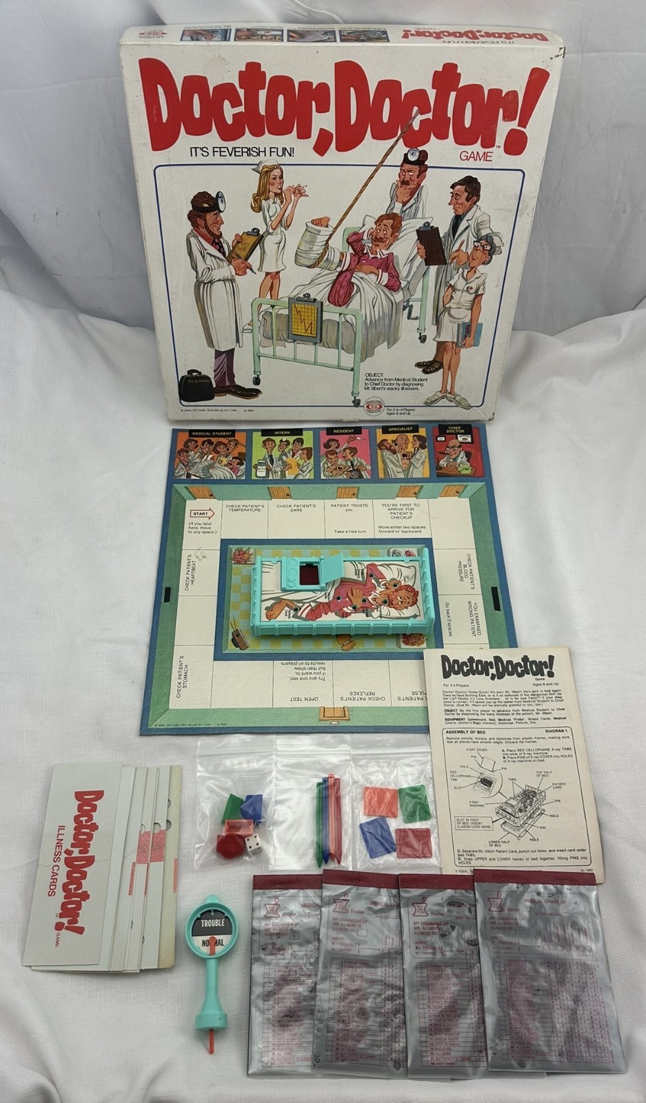 1978 Doctor, Doctor Game by Ideal Complete in Great Condition 
