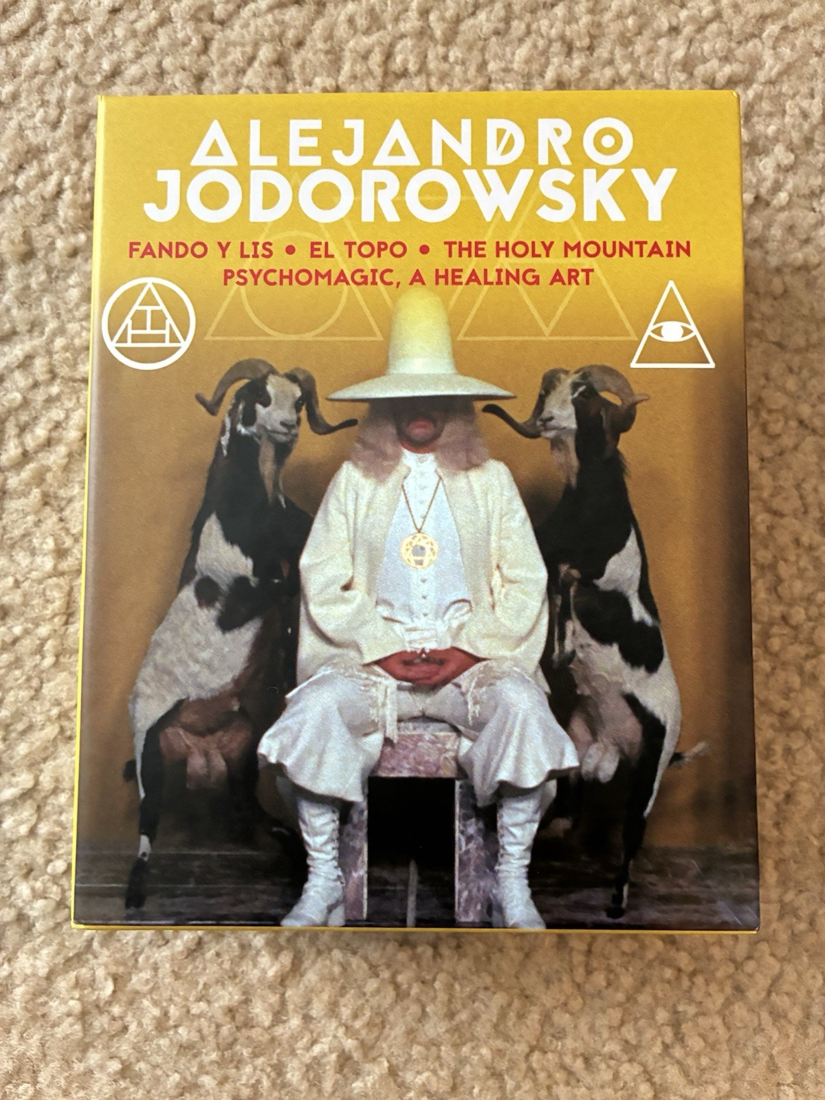 Alejandro Jodorowsky Collection Bluray Box Set Abkco FilmsArrow Video OO G2U