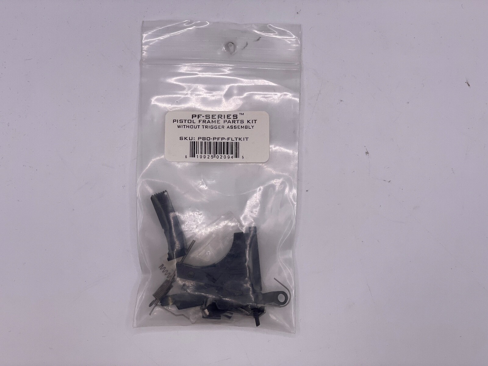 PF-Series Pistol Frame Parts Kit Without Trigger Assembly PF-Series Pistol Frame Parts Kit Without Trigger Assembly