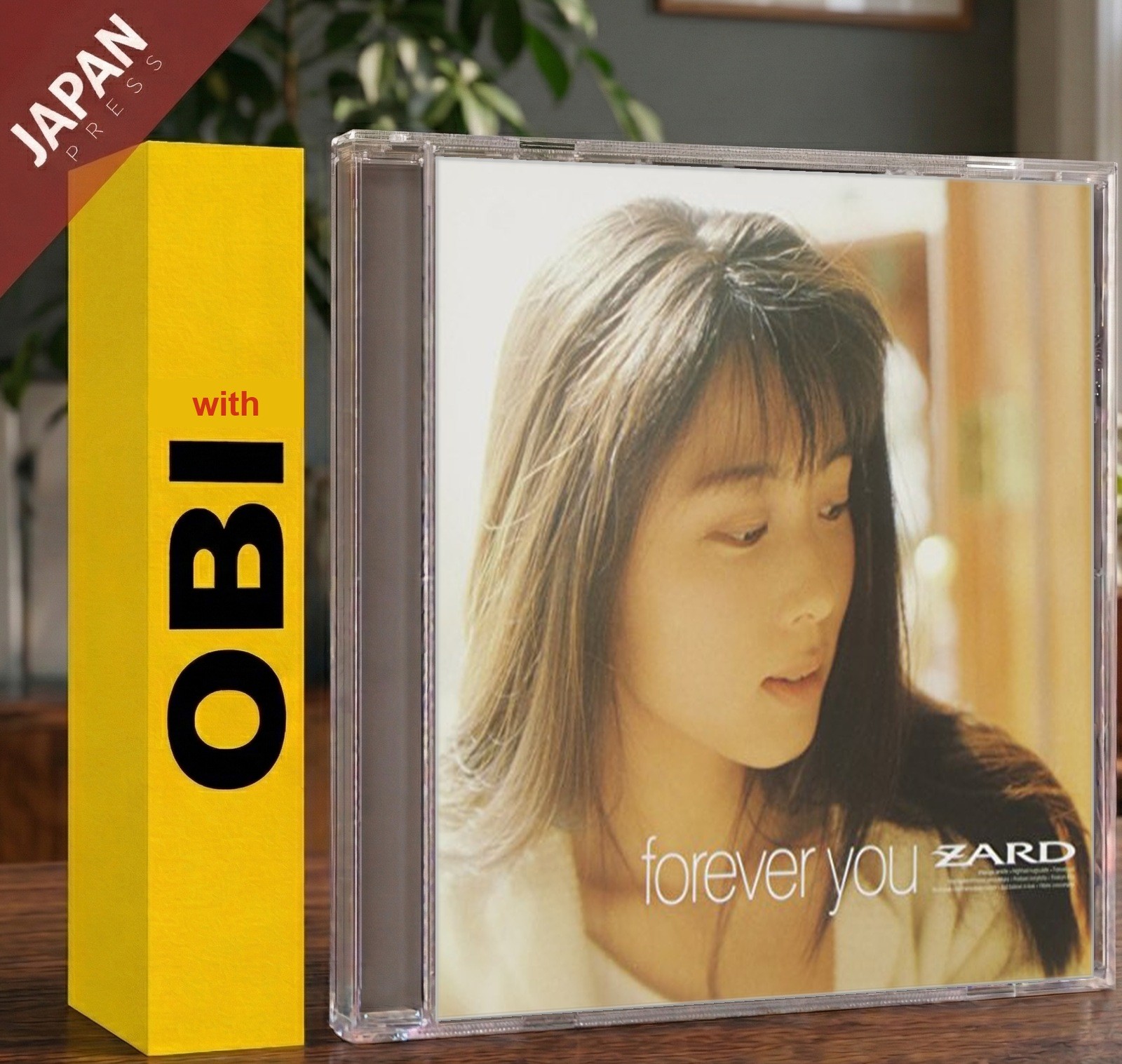 ZARD - forever you w/OBI CD Japan Import J-Pop