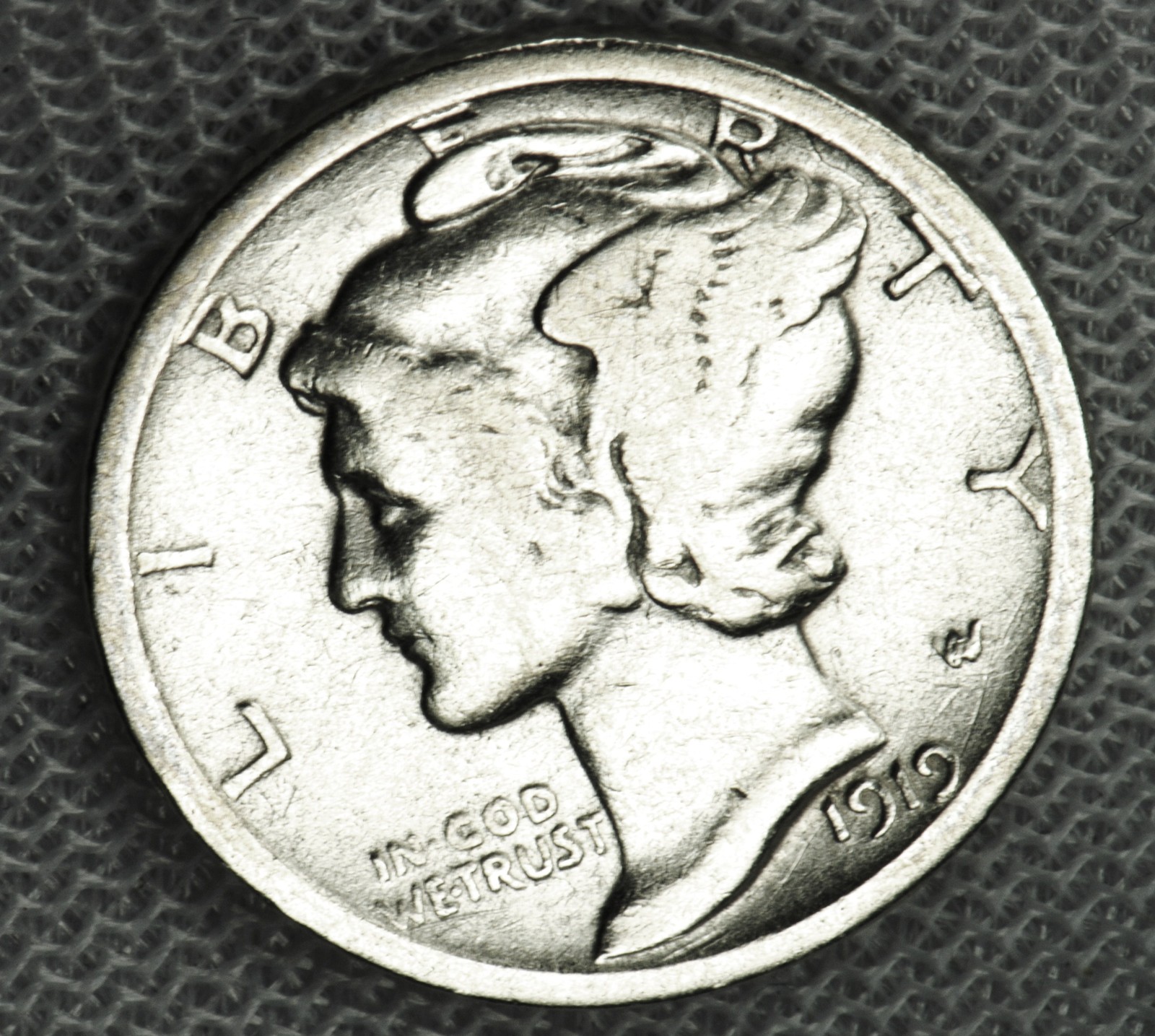 1919-D Mercury Dime Better Grade Inventory A