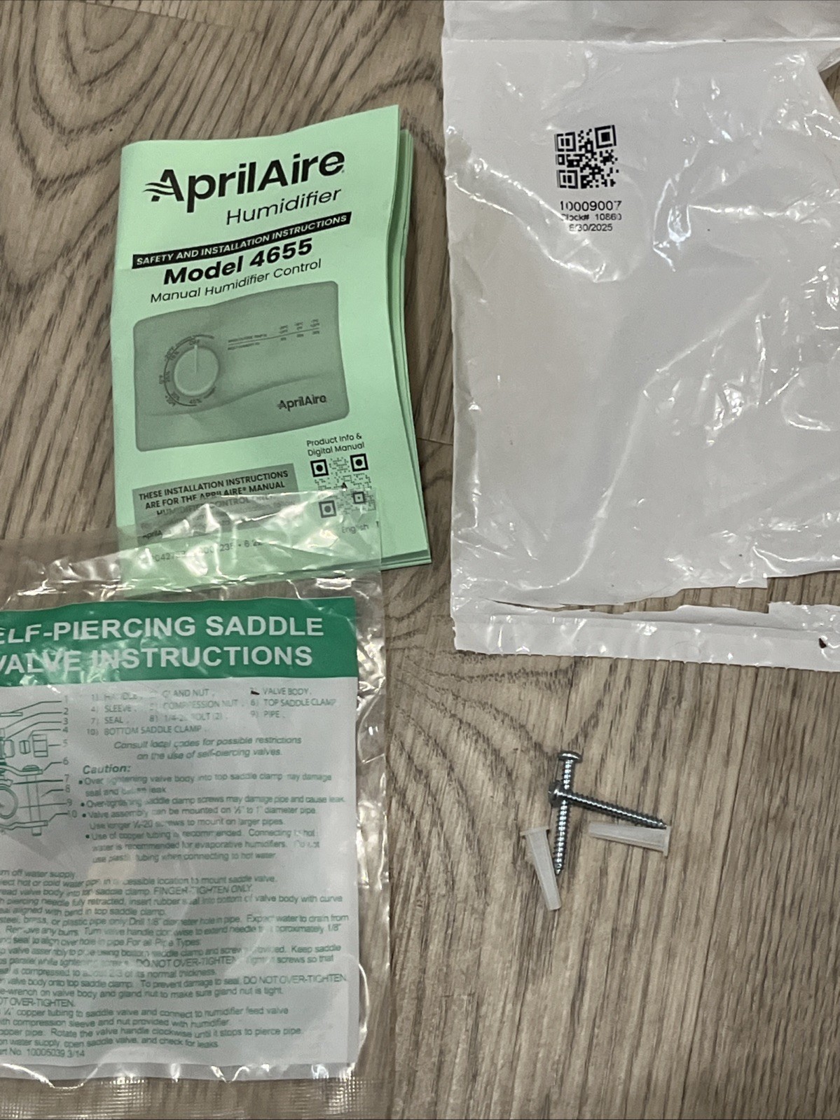 Aprilaire Self Piercing Saddle Valve 10009007