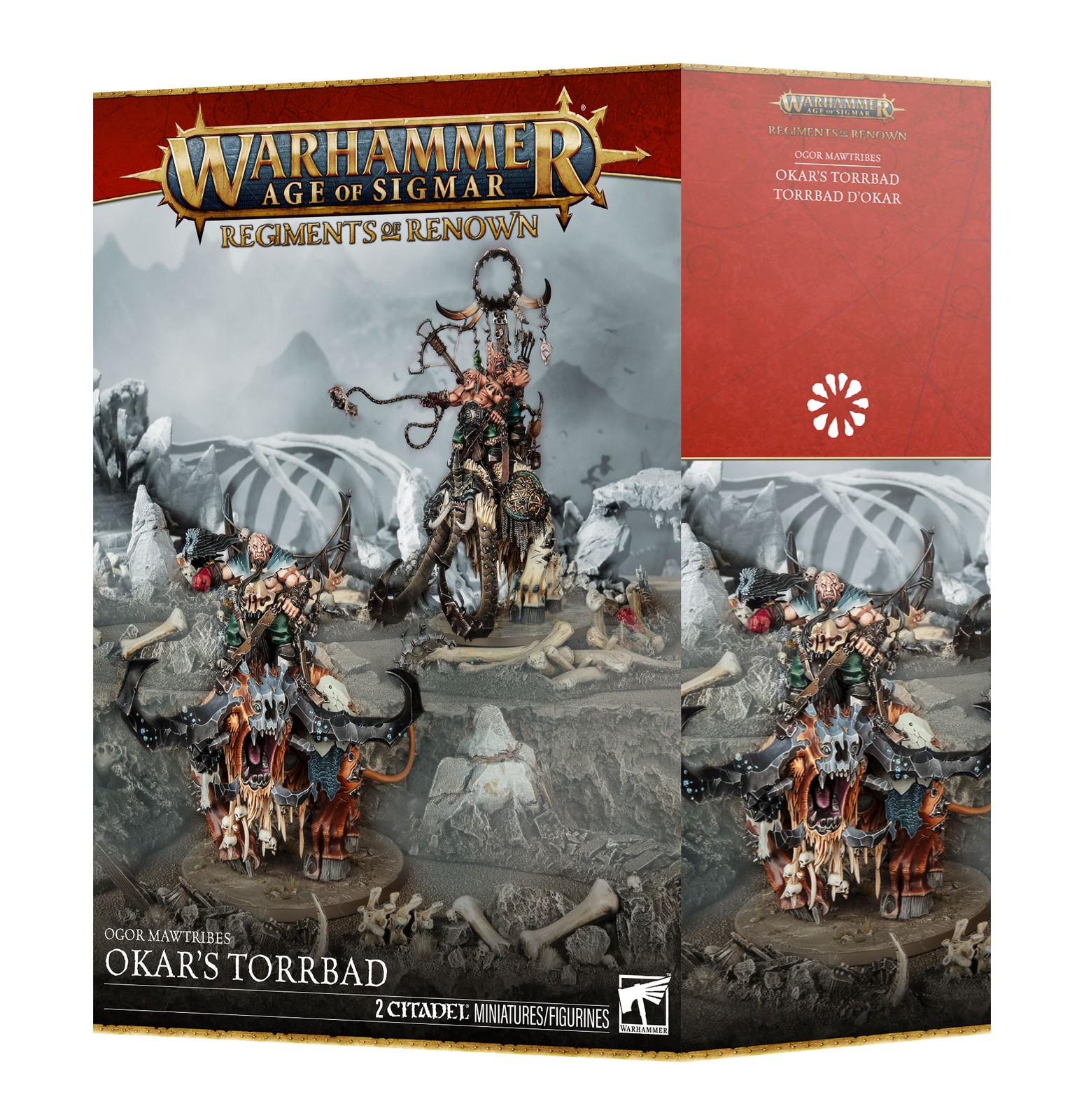 Grand Alliance: Destruction Ogor Mawtribes Okar\'s Torrbad (95-19)