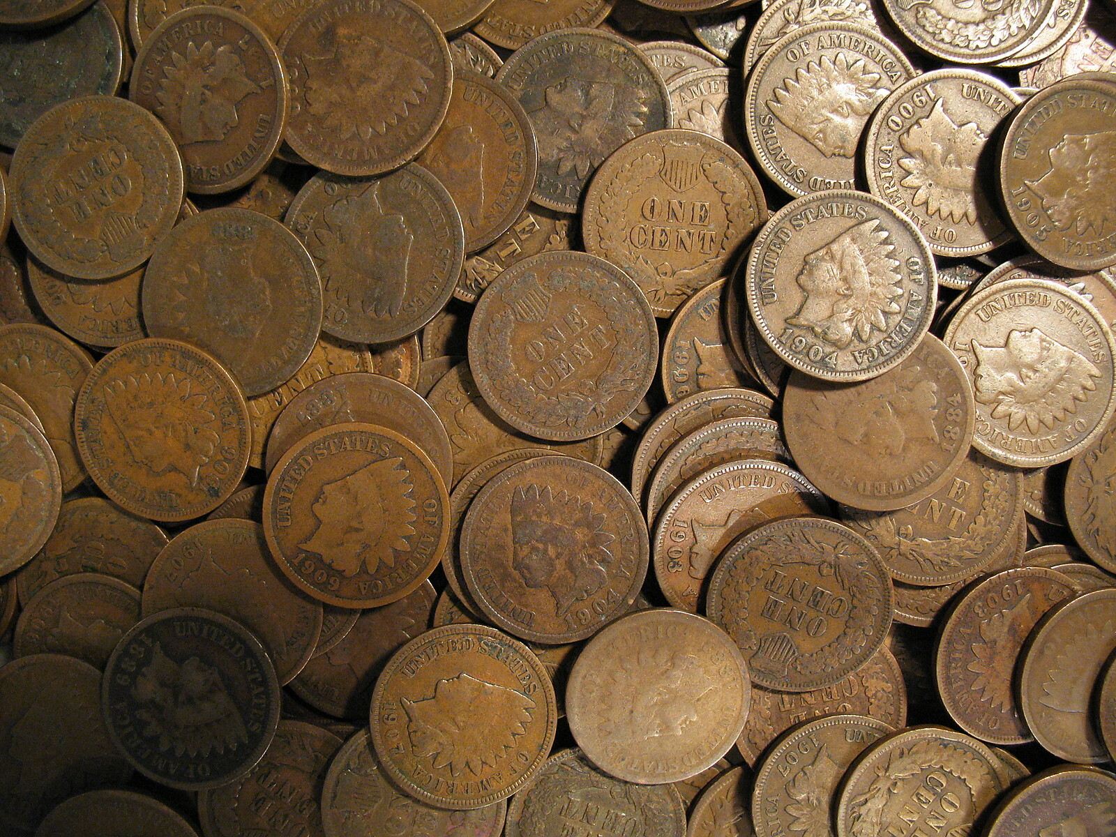 🔥 INDIAN HEAD CENT PENNY COIN COLLECTION 1858-1909 OLD OREGON ESTATE SALE LOT🔥