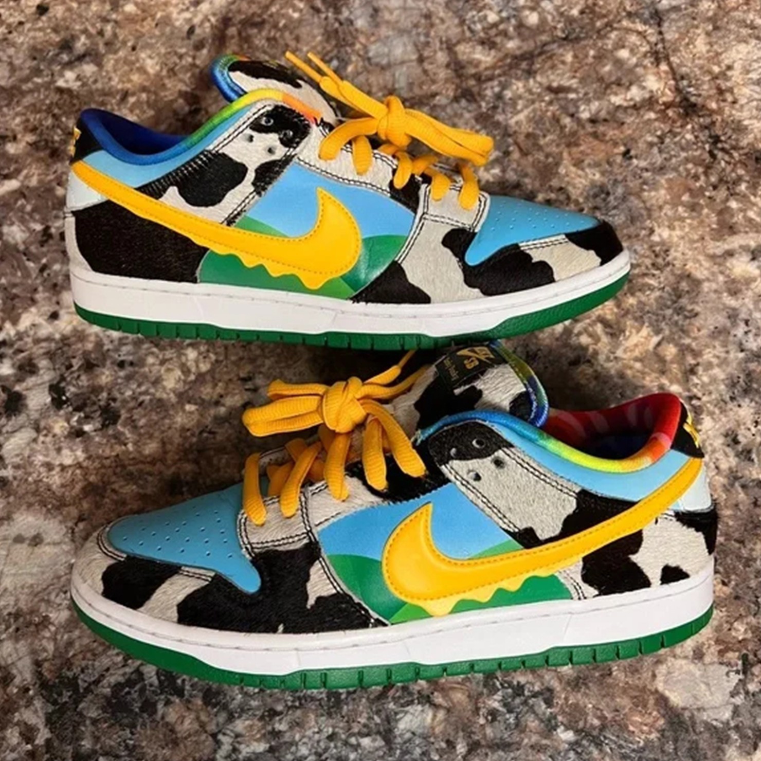 Bouncy Ben & Jerry\'s x Nike Dunk Low SB \'Chunky Dunky\' | Men\'s | CU3244-100 Bouncy Ben & Jerry\'s x Nike Dunk Low SB \'Chunky Dunky\' | Men\'s | CU3244-100