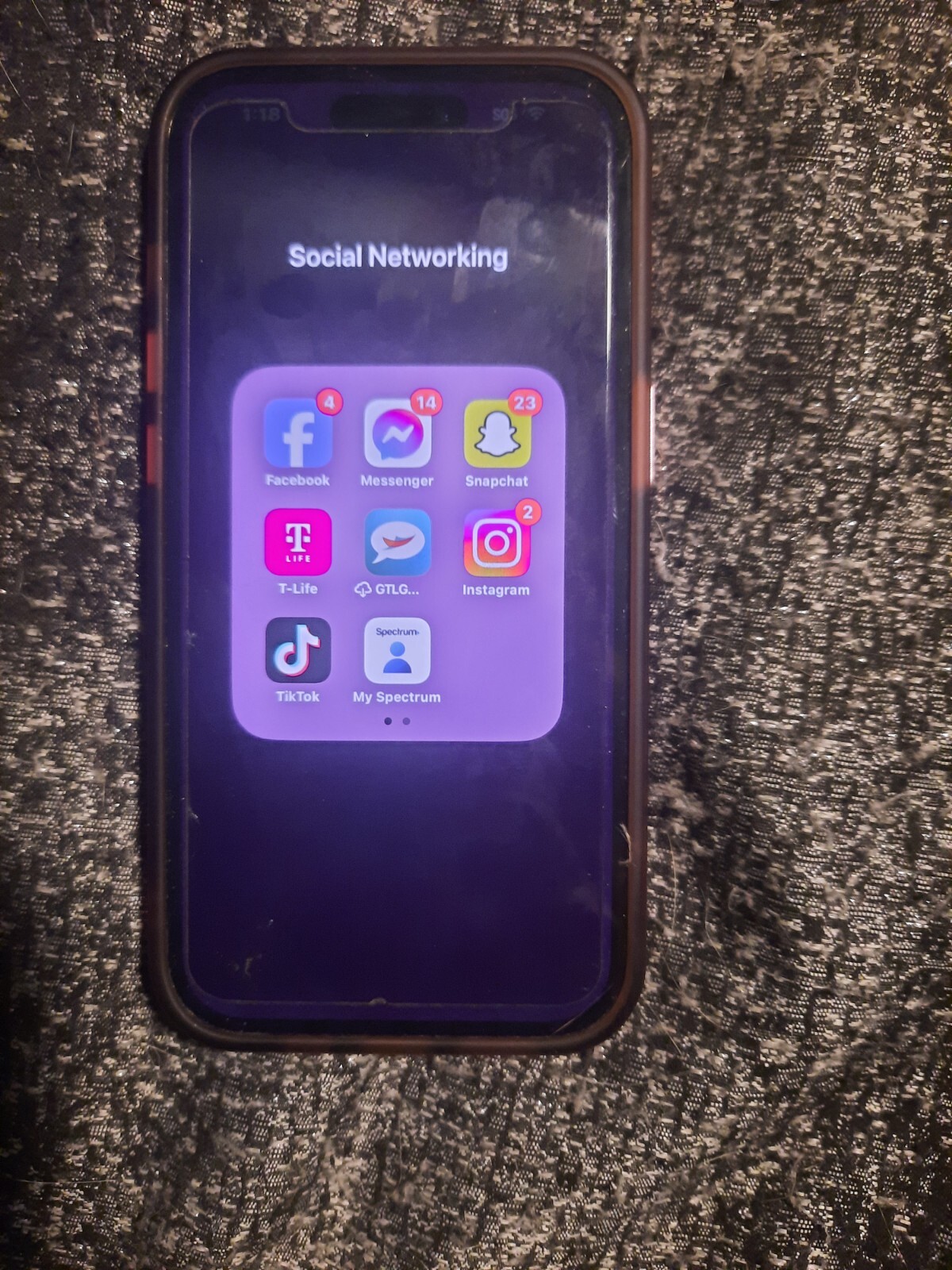 TIK-TOK APP INSTALLED Apple iPhone 14 Pro - 256 GB - Purple (T-Mobile) TIK-TOK APP INSTALLED Apple iPhone 14 Pro - 256 GB - Purple (T-Mobile)
