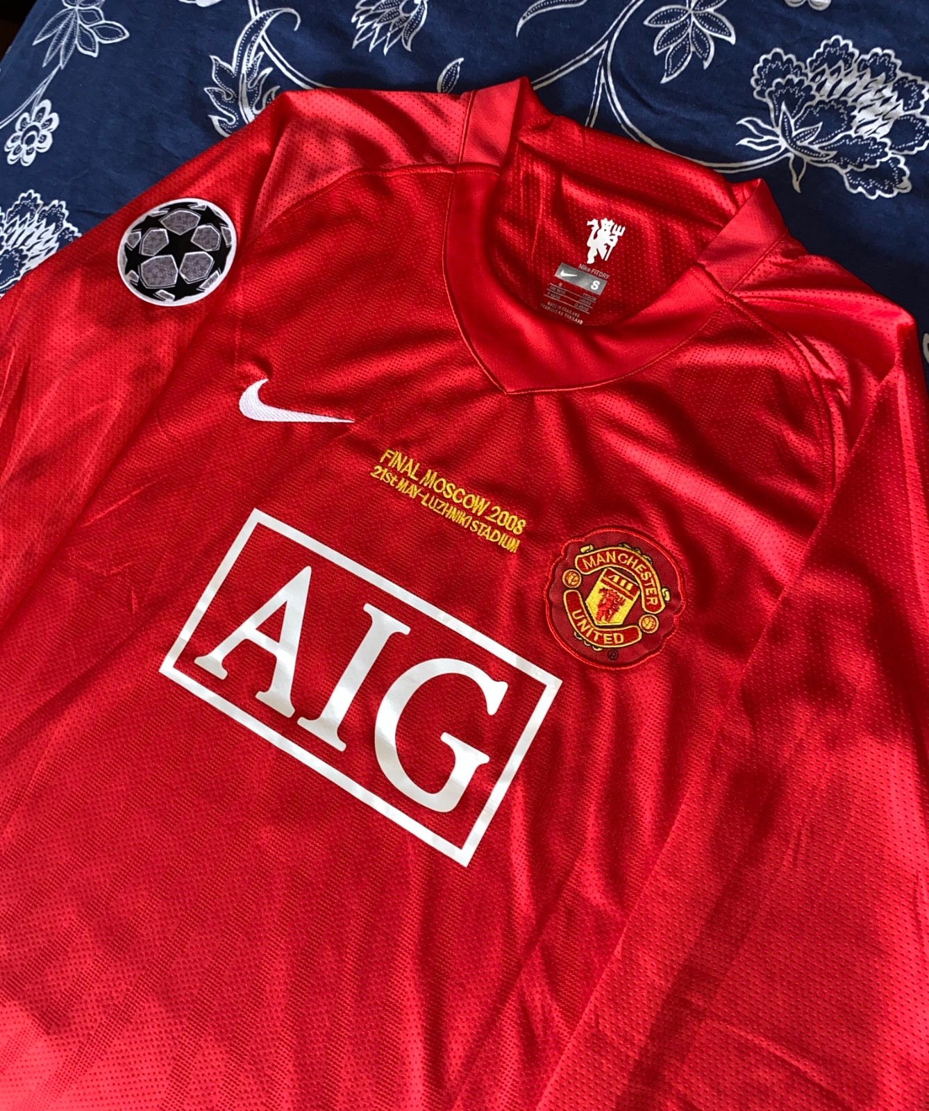 RONALDO #7 Manchester United 2008 Red Retro Jersey- New *ALL SIZES* RONALDO #7 Manchester United 2008 Red Retro Jersey- New *ALL SIZES*