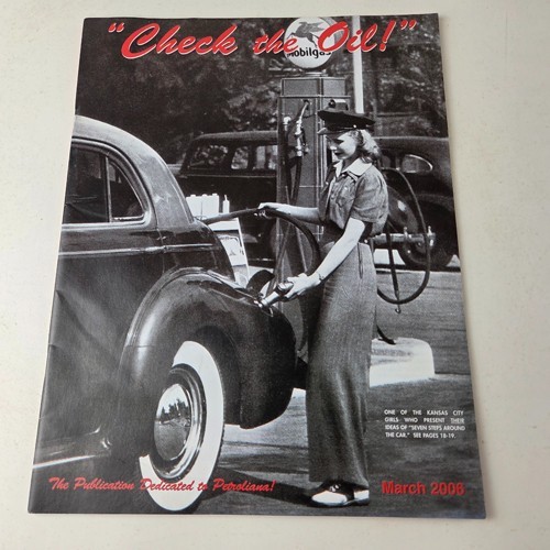 Motor Oil Magazine for Porcelain Signs For Sale Sinclair Sign Mobilgas Cover Ad