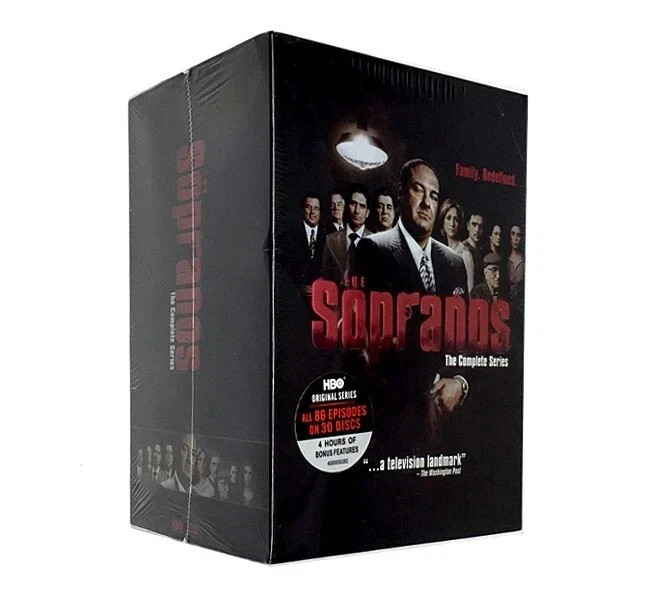 The Sopranos: Complete Series Seasons 1-6 DVD (2014 30-Disc Set) 