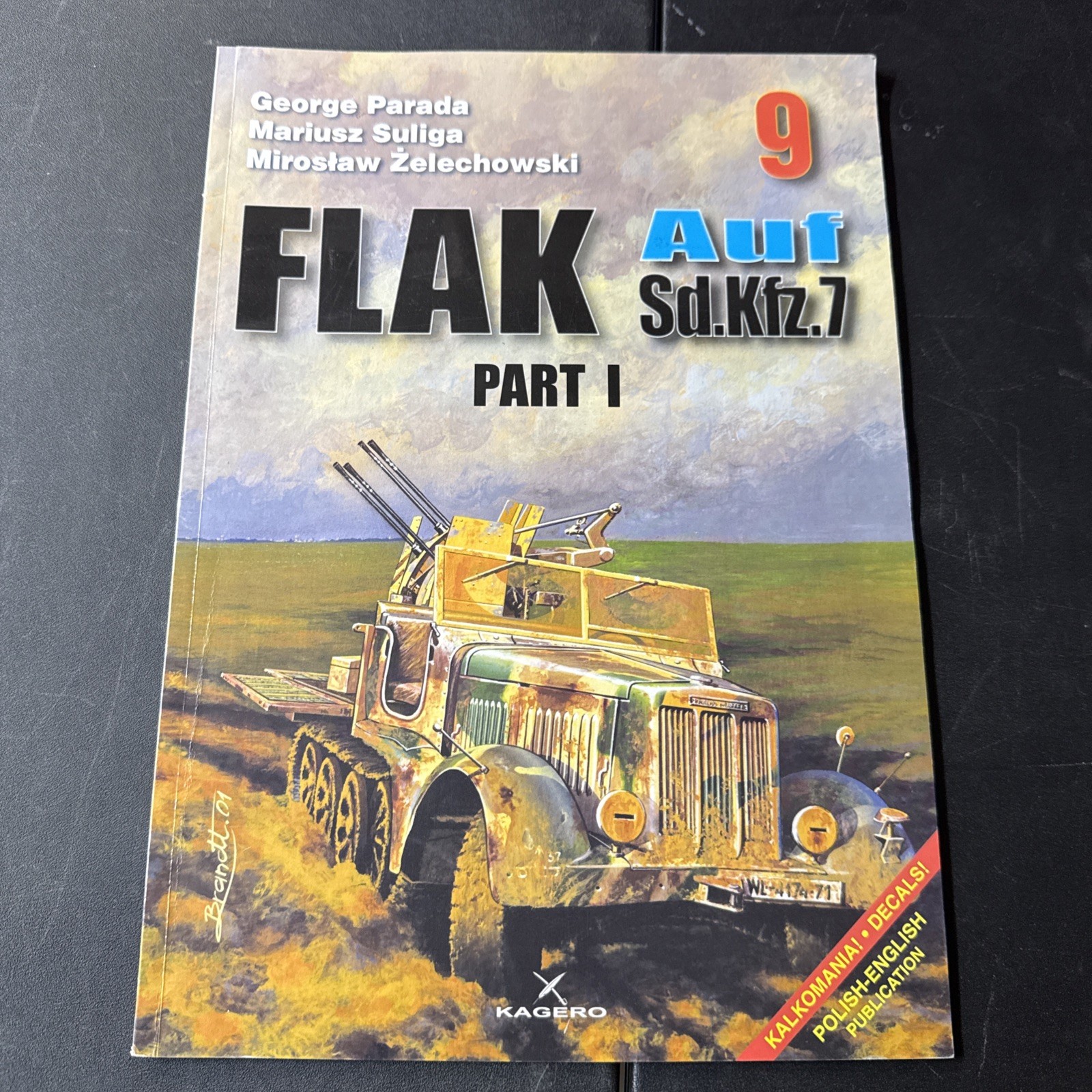 FLAK Auf Sd.Kfz.7 Part 1 Number 9 Photosniper Series Kagero SC Modeling WWII