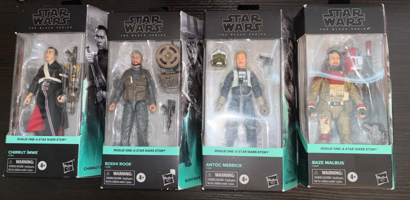 Star Wars: The Black Series - Rogue One Lot of 4 figures MIB Star Wars: The Black Series - Rogue One Lot of 4 figures MIB