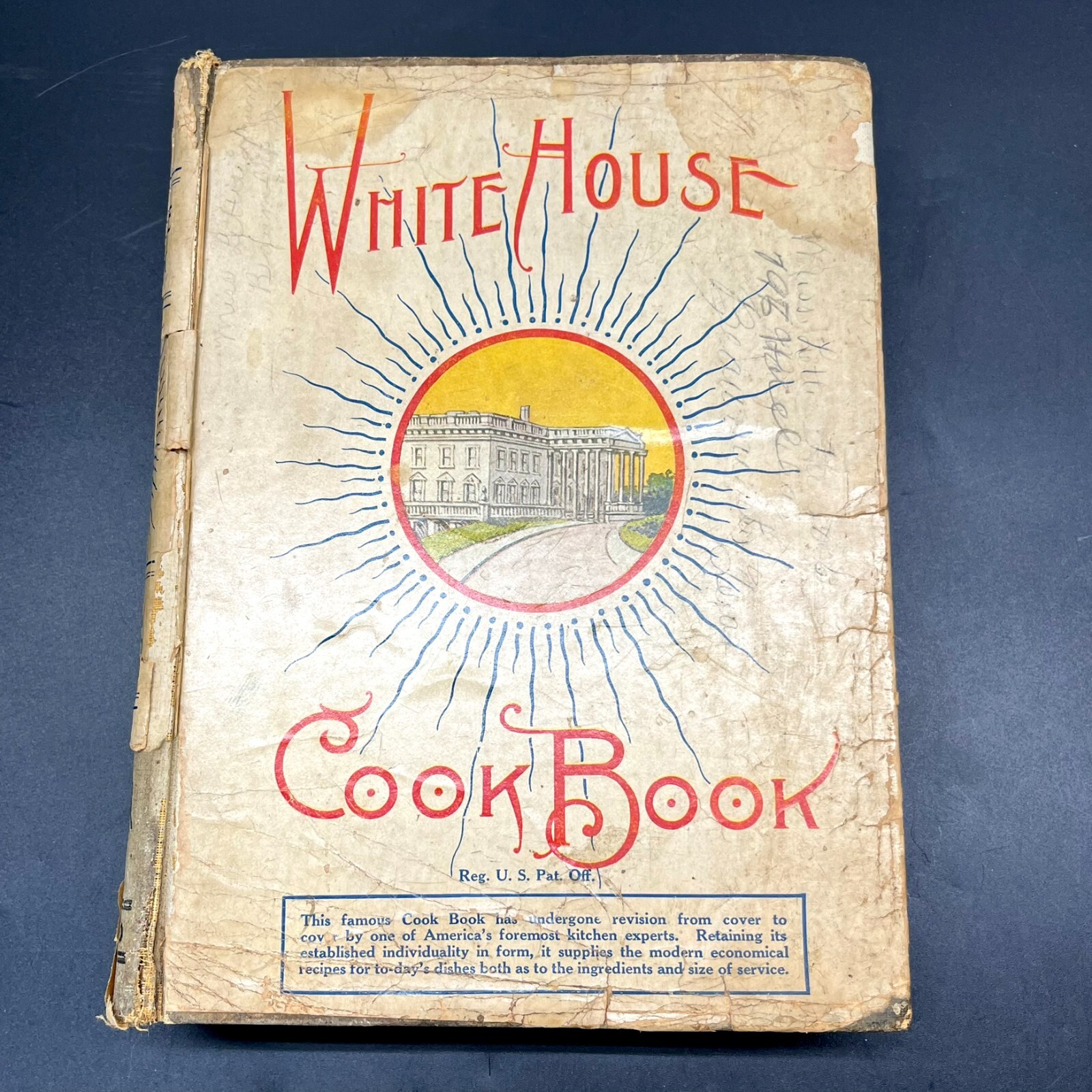 1929 White House Cook Book Ziemann Gillette Revised Edition Mary E Dague DAMAGED 1929 White House Cook Book Ziemann Gillette Revised Edition Mary E Dague DAMAGED