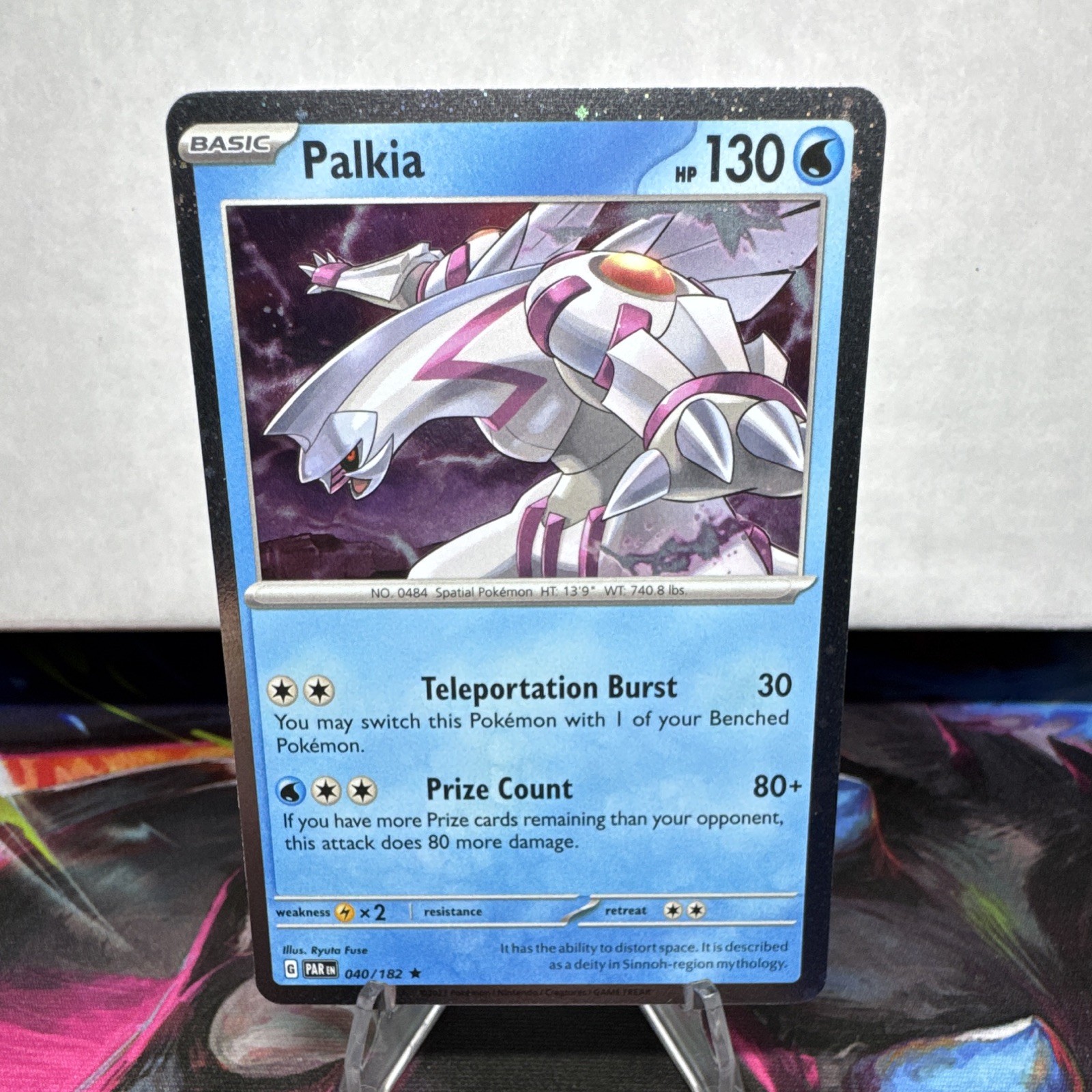 Pokémon TCG Palkia 040/182 Paradox Rift Cosmos Holo x20 Pokémon TCG Palkia 040/182 Paradox Rift Cosmos Holo x20
