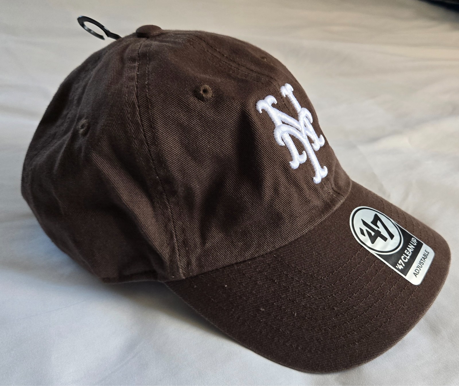 47 Brand NY New York Mets Clean Up Adjustable Brown Baseball Strapback Hat 47 Brand NY New York Mets Clean Up Adjustable Brown Baseball Strapback Hat