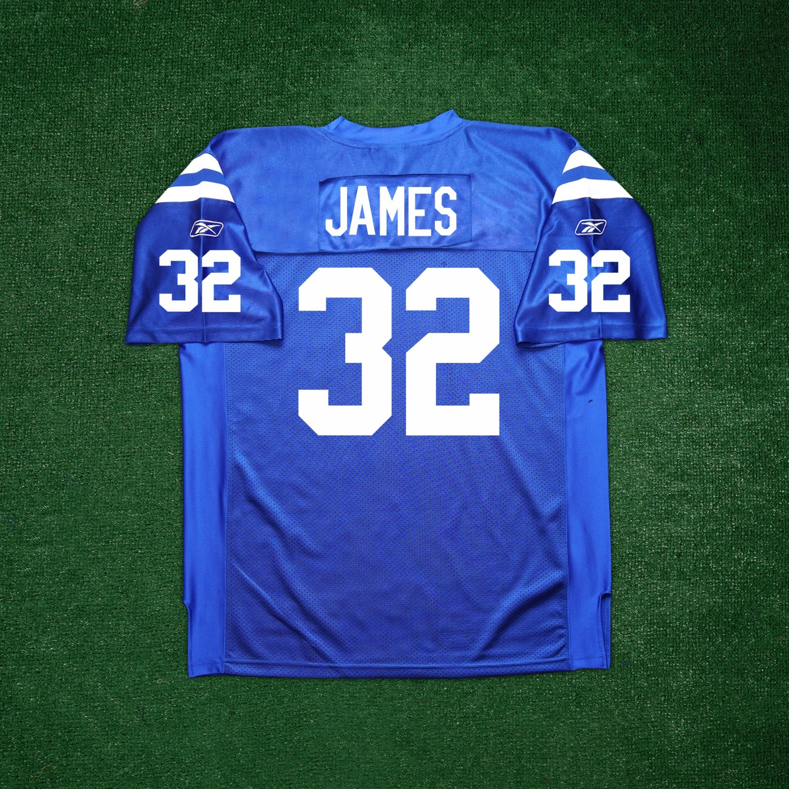 Edgerrin James Indianapolis Colts Reebok Authentic On-Field EQT Home Away Jersey Edgerrin James Indianapolis Colts Reebok Authentic On-Field EQT Home Away Jersey