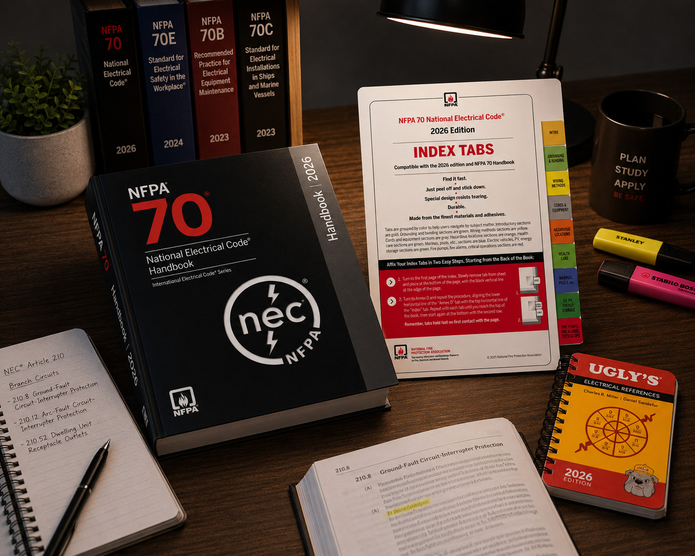 NEC Handbook 2026 70 Hardcover + Index Tabs 2026 + Ugly 2026 USA Stock NEC Handbook 2026 70 Hardcover + Index Tabs 2026 + Ugly 2026 USA Stock