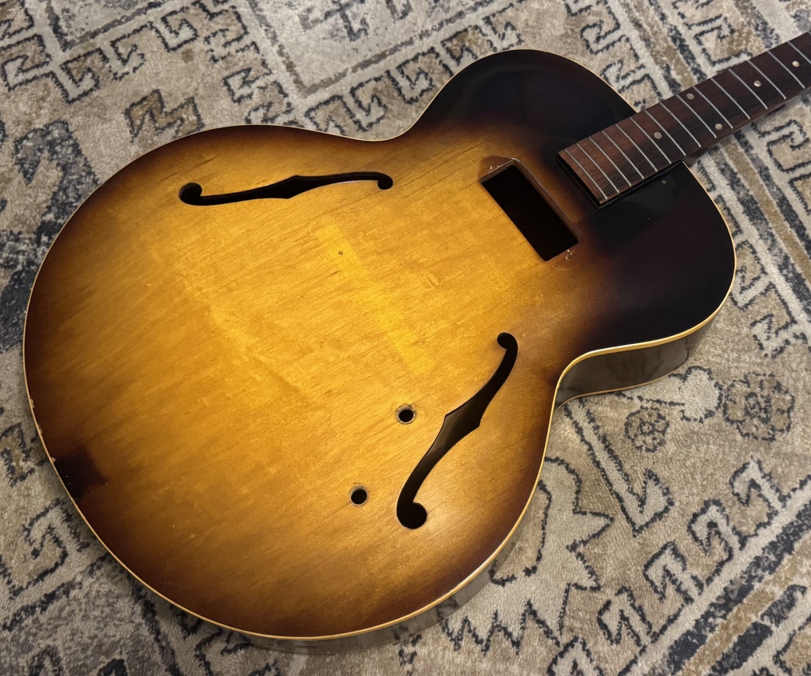 Gibson Vintage 1956 ES-125 Project Guitar ES 125 with Case Gibson Vintage 1956 ES-125 Project Guitar ES 125 with Case