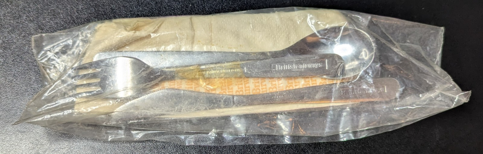 Rare Vintage BRITISH Airways Flatware Atkinson Stainless Steel Sheffield SEALED Rare Vintage BRITISH Airways Flatware Atkinson Stainless Steel Sheffield SEALED