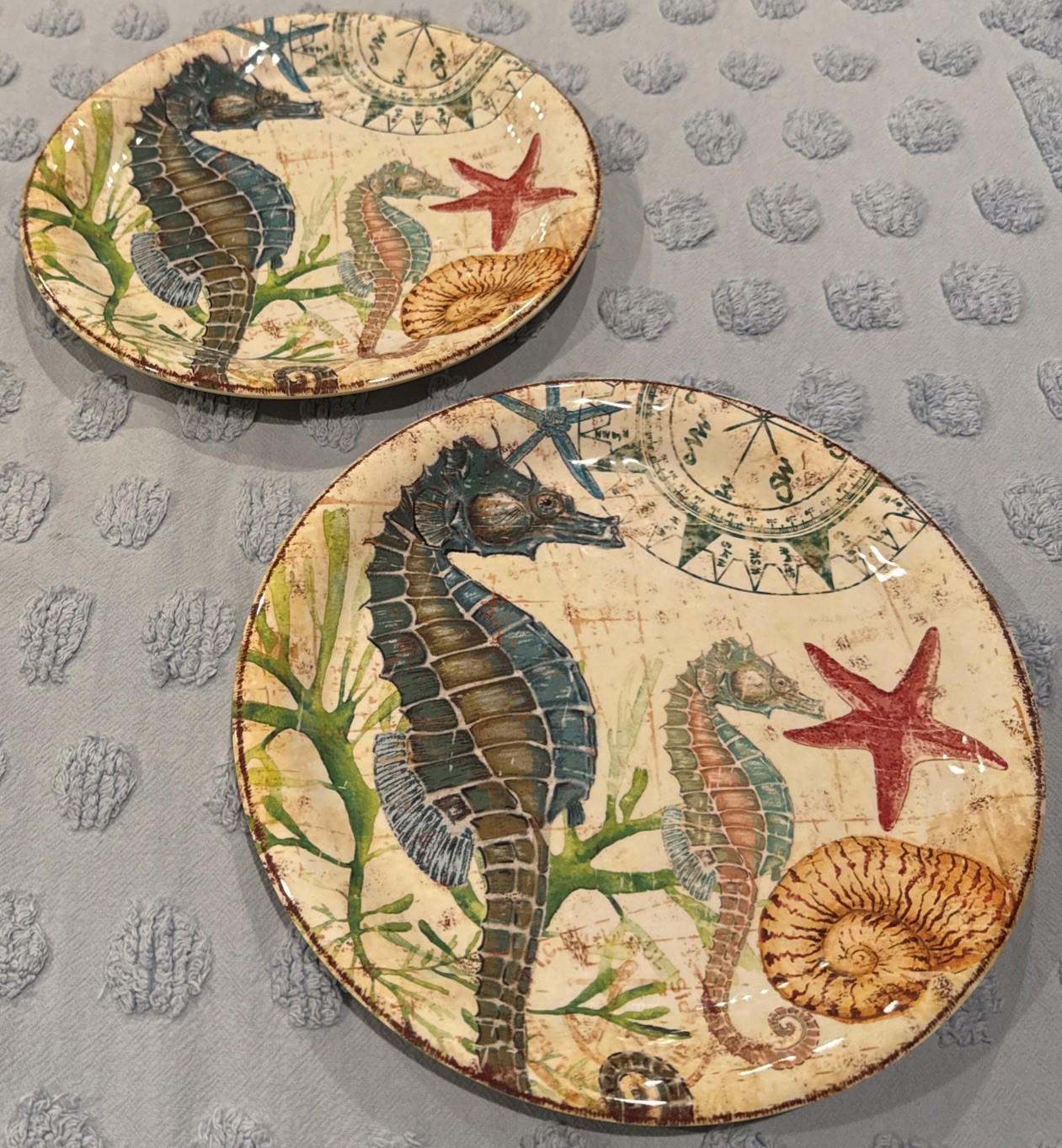 Pier 1 Imports Sea Seahorse Spiky Melamine 9 Pier 1 Imports Sea Seahorse Spiky Melamine 9