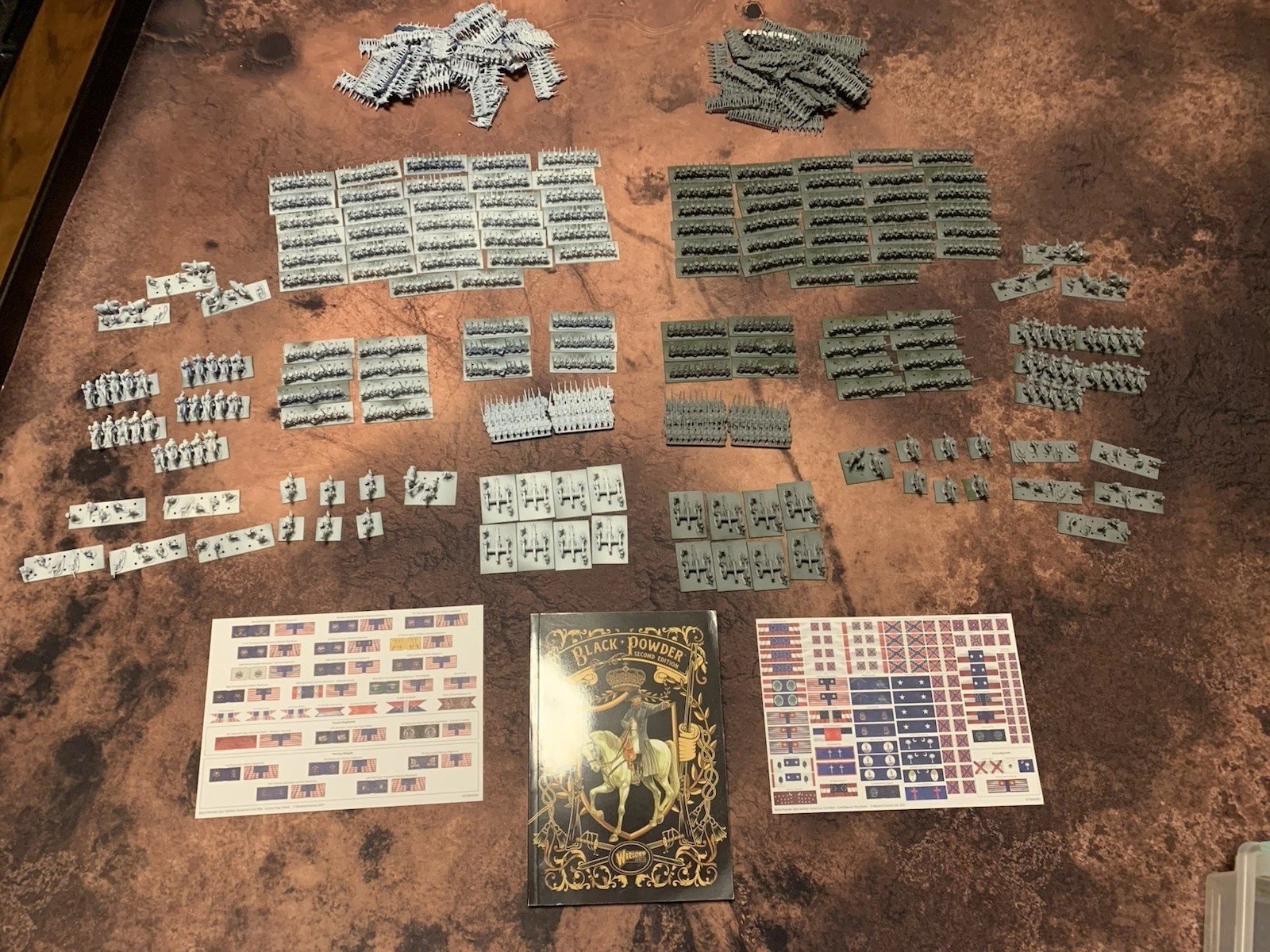 Epic Battles: American Civil War Gettysburg Black Powder. Warlord Games. Primed Epic Battles: American Civil War Gettysburg Black Powder. Warlord Games. Primed