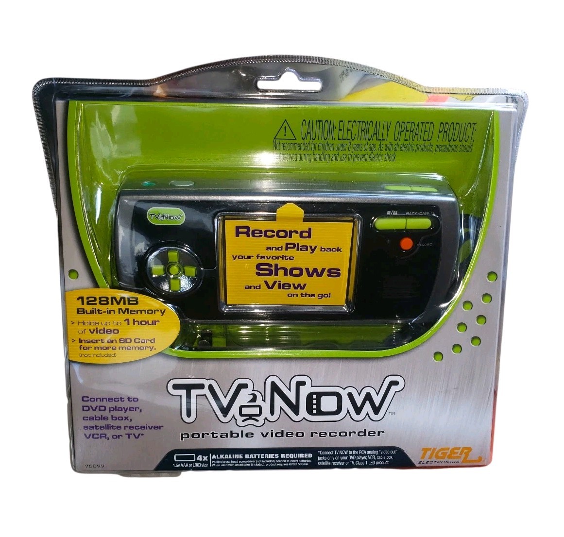 2006 Hasbro Tiger Electronics TV NOW Portable Video Recorder Brand New 2006 Hasbro Tiger Electronics TV NOW Portable Video Recorder Brand New