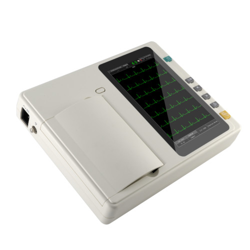 7 inch touch screen Digital 3/6/12 Channel 12 Leads ECG/EKG Machine PC software 7 inch touch screen Digital 3/6/12 Channel 12 Leads ECG/EKG Machine PC software