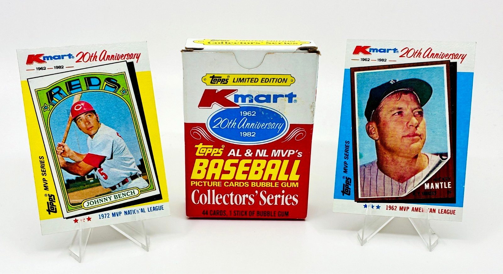 1982 Kmart Topps 20th Anniversary Complete Baseball Card Set Mickey Mantle -MINT 1982 Kmart Topps 20th Anniversary Complete Baseball Card Set Mickey Mantle -MINT