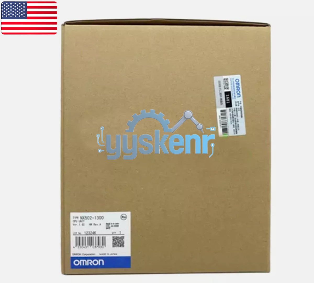 One Brand New Genuine Omron Controller Unit NX502-1300 PLC CPU Module - US Stock One Brand New Genuine Omron Controller Unit NX502-1300 PLC CPU Module - US Stock