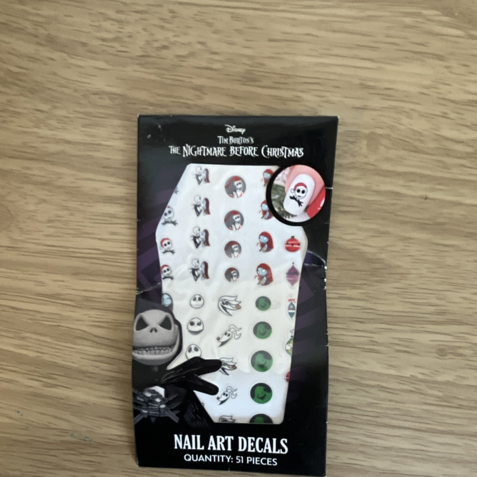 Disney The Nightmare Before Christmas Nail Art Decals 51pc Multicolor Bling Disney The Nightmare Before Christmas Nail Art Decals 51pc Multicolor Bling
