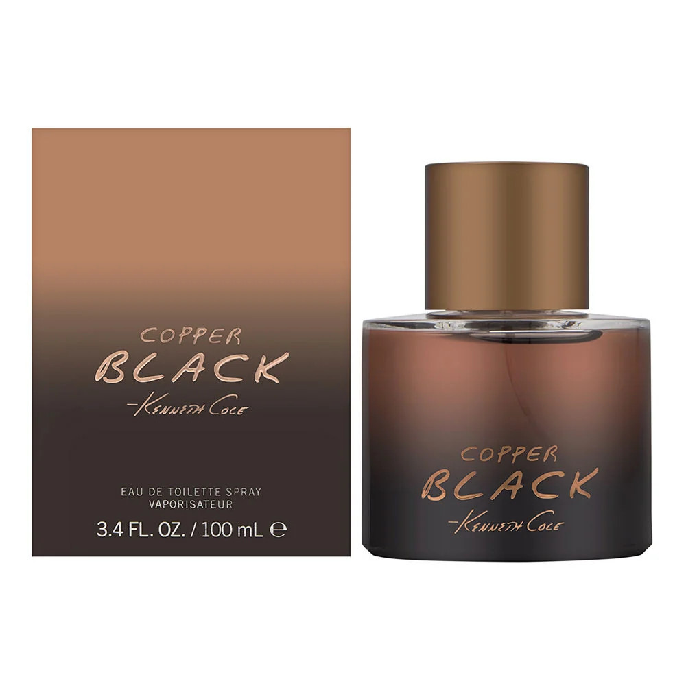 Kenneth Cole Copper Black For Men 3.4 oz EDT