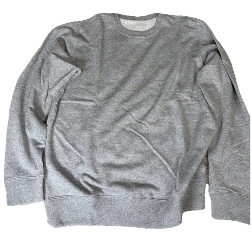 UNIQLO Men’s Grey Crewneck Sweatshirt Size L NWOT UNIQLO Men’s Grey Crewneck Sweatshirt Size L NWOT