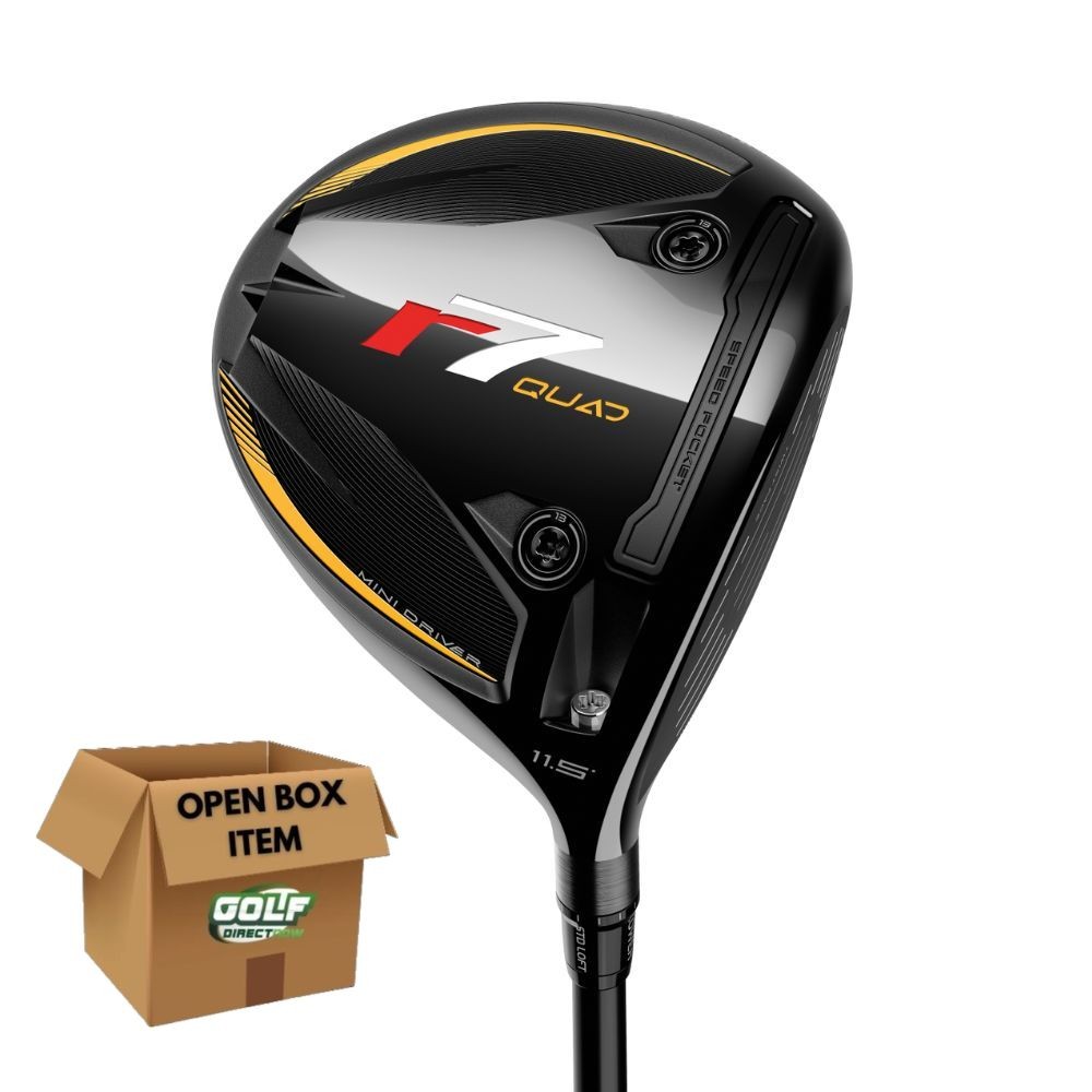 TaylorMade r7 Quad Mini Driver 15.5 Loft Speeder MD Shaft Regular Flex Right