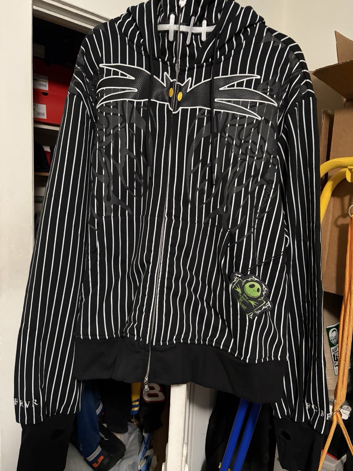 NWT Civil Regime X Nightmare Before Christmas Jack Skeleton 2xl Mens Hoodie NWT Civil Regime X Nightmare Before Christmas Jack Skeleton 2xl Mens Hoodie