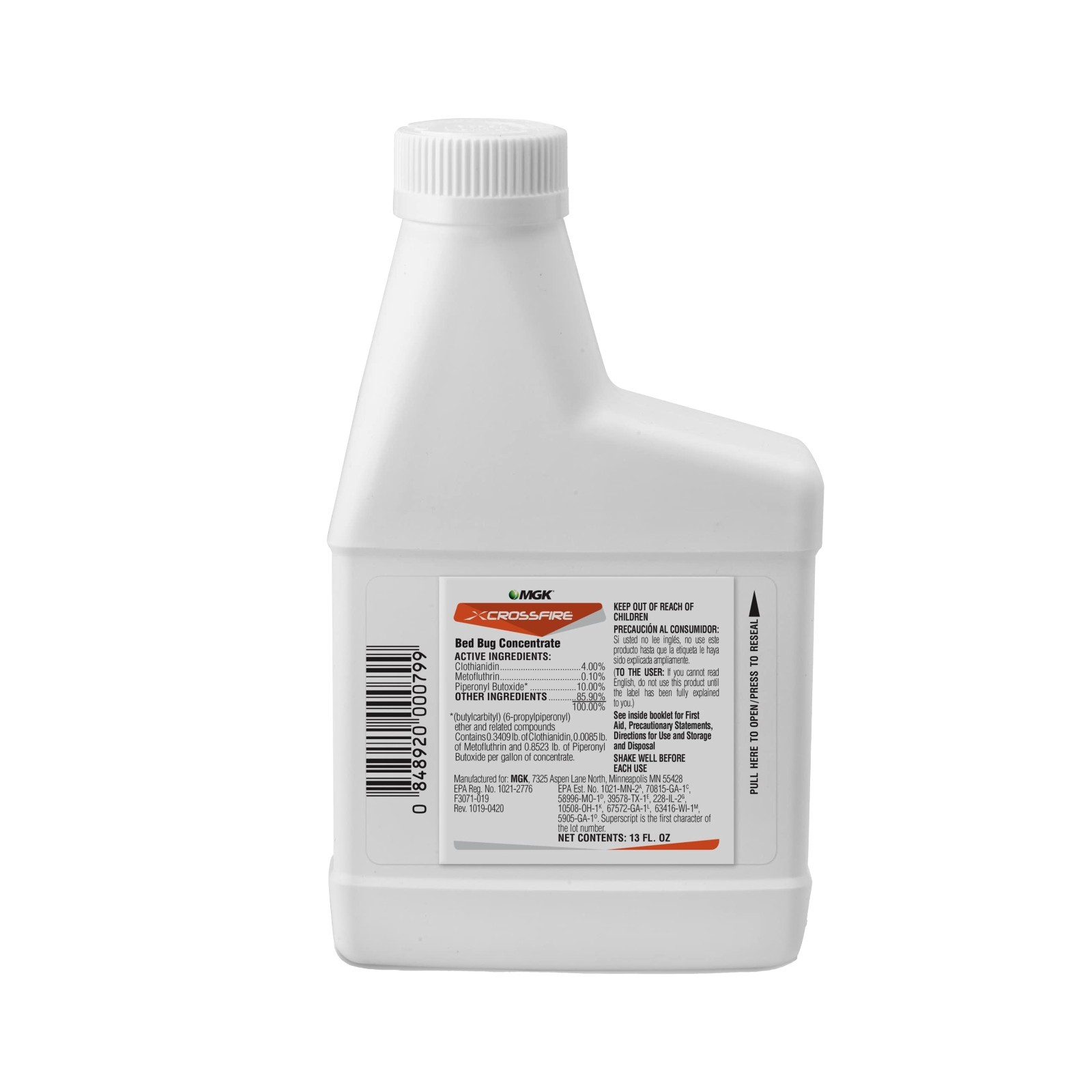 Pro Bed Bug Concentrate 13 oz Makes 1 Gallon Kills Resistant Bedbugs & Eggs Pro Bed Bug Concentrate 13 oz Makes 1 Gallon Kills Resistant Bedbugs & Eggs