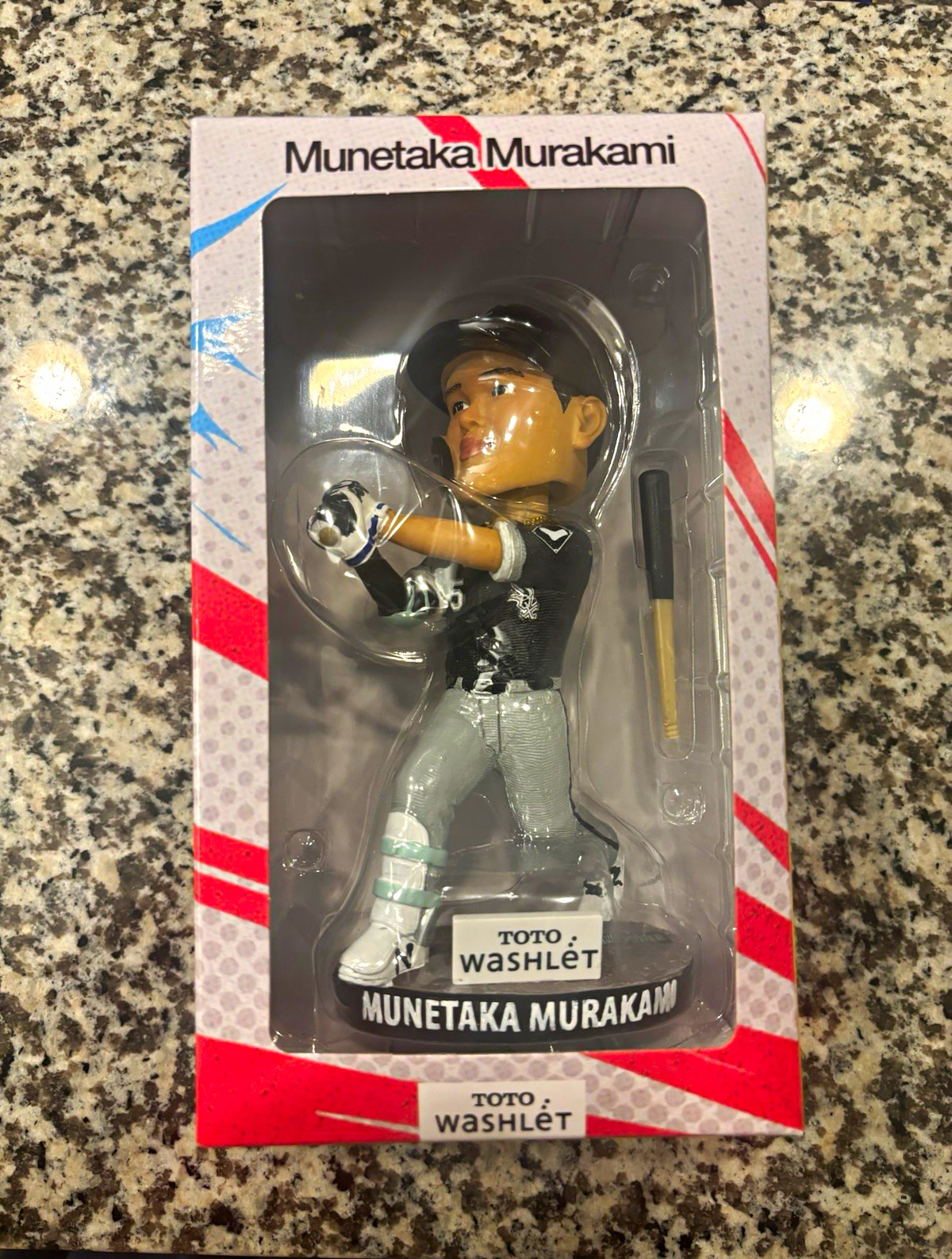 TOTO Washlet Munetaka Murakami First MLB Home Run Bobblehead MLB Baseball TOTO Washlet Munetaka Murakami First MLB Home Run Bobblehead MLB Baseball